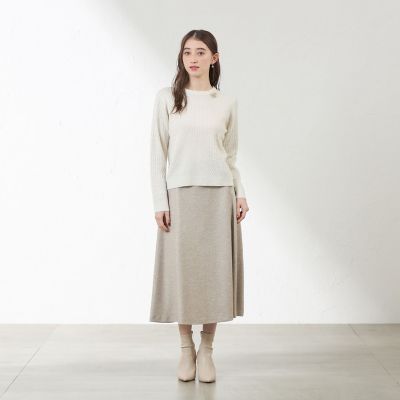 ラメケーブルニット | AMACA (Women)/アマカ | 三越伊勢丹オンライン