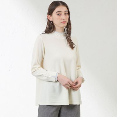 バイカラーラインチュニックニット | AMACA (Women)/アマカ | 三越