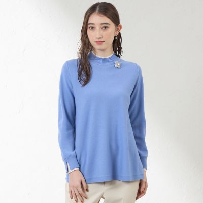 バイカラーラインチュニックニット | AMACA (Women)/アマカ | 三越