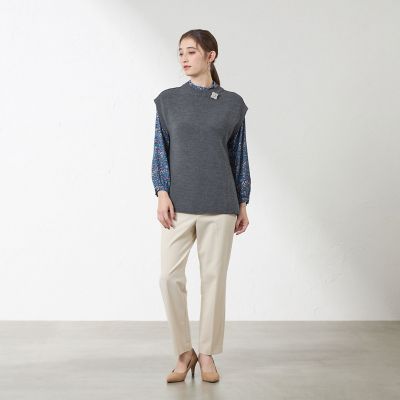 チュニックニットベスト | AMACA (Women)/アマカ | 三越伊勢丹