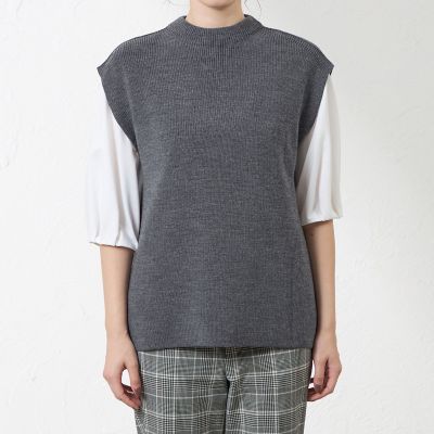 チュニックニットベスト | AMACA (Women)/アマカ | 三越伊勢丹