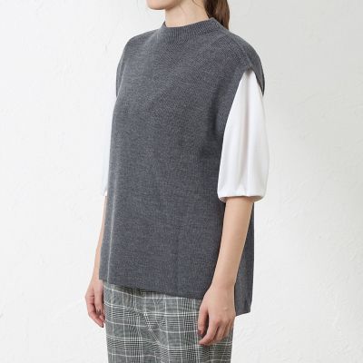 チュニックニットベスト | AMACA (Women)/アマカ | 三越伊勢丹