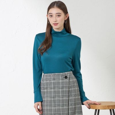 バンデーラ天竺ハイネックカットソー | AMACA (Women)/アマカ | 三越