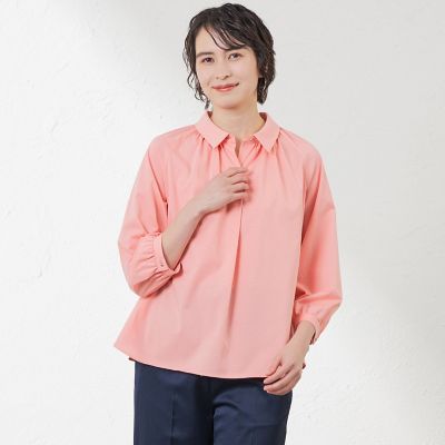 ＜AMACA (Women)＞ハイゲージプレーティングカットソー