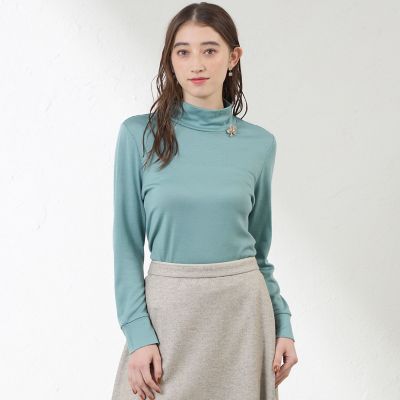 ＜AMACA (Women)＞バンデーラ天竺シャーリングカットソー