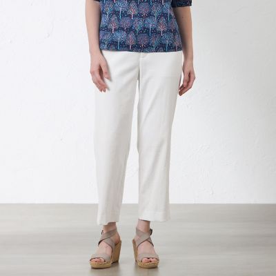 ＜AMACA (Women)＞ドライオックスセミワイドクロップトパンツ
