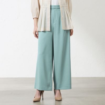 ＜AMACA (Women)＞リリーワルツ　ワイドパンツ