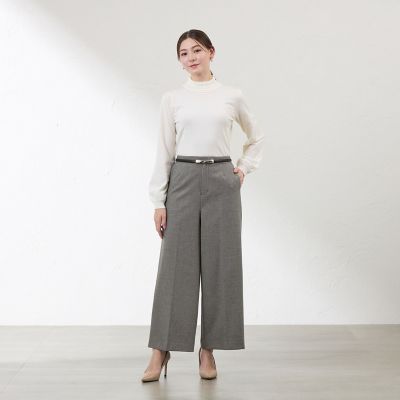 ニューライジングストレッチセミワイドパンツ | AMACA (Women)/アマカ