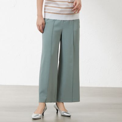 ＜AMACA (Women)＞リリーワルツセミワイドパンツ