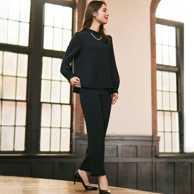 トリアセテートコンパクトテーパードパンツ | AMACA (Women)/アマカ