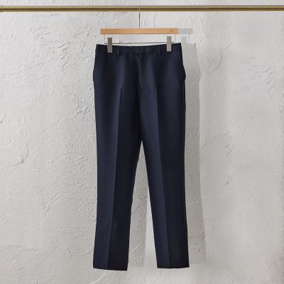 ＜AMACA (Women)＞【ＡＴＥＬＩＥＲ　ＣＯＬＬＥＣＴＩＯＮ】　シルクウールツイルパンツ