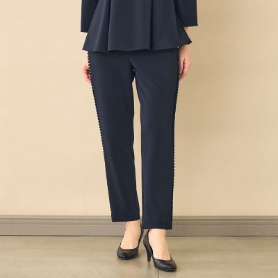 AMACA THE EDITION】フリルラインポンチパンツ | AMACA