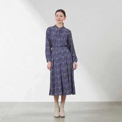 LIBERTY】Vine Thief バックサテンジョーゼット