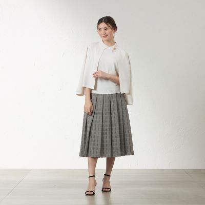 シズルチェック フレアスカート | AMACA (Women)/アマカ | 三越伊勢丹