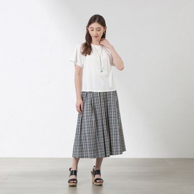 レオファインチェック タックスカート | AMACA (Women)/アマカ | 三越
