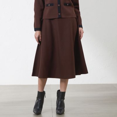 ＜AMACA (Women)＞ミラノリブスカート