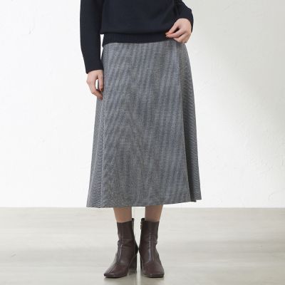 ＜AMACA (Women)＞シックツイードスカート