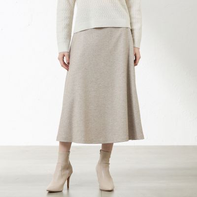 ＜AMACA (Women)＞シックツイードラメスカート