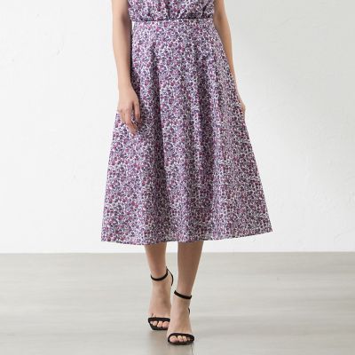 ＜AMACA (Women)＞Ｅｌｉｚａ’ｓ　フレアスカート