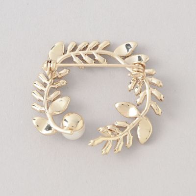 ガラスリーフブローチ | AMACA (Women)/アマカ | 三越伊勢丹オンライン