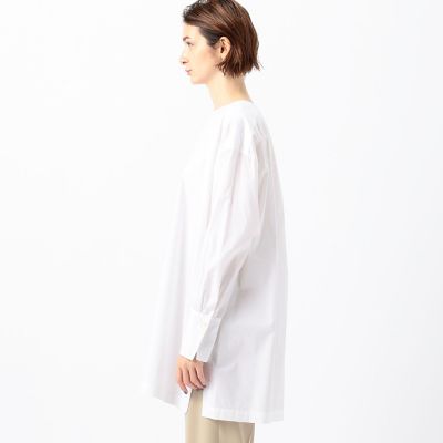 コットンタイプライター　チュニックブラウス