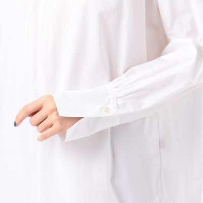 コットンタイプライター　チュニックブラウス