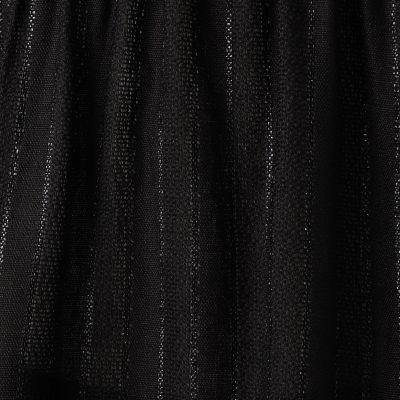 シャドーメッシュストライプ　バックオープンキャミソール