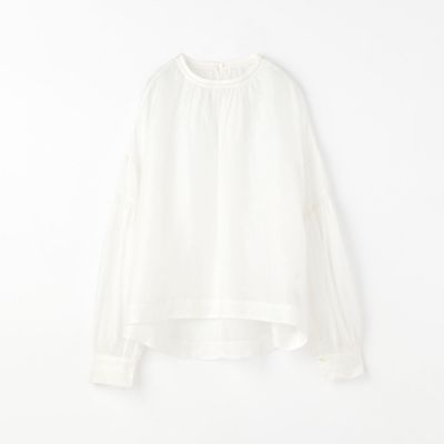 ラミー　ギャザースリーブブラウス