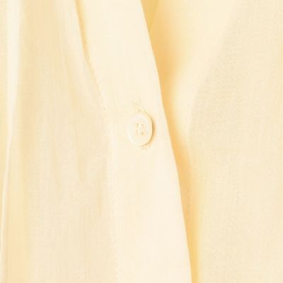 ハイツイストローン　ネックギャザーブラウス