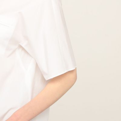 コットン　ハーフスリーブシャツ