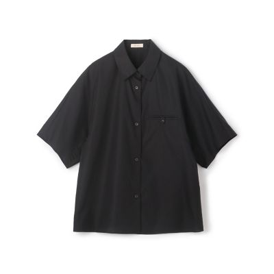 コットン　ハーフスリーブシャツ