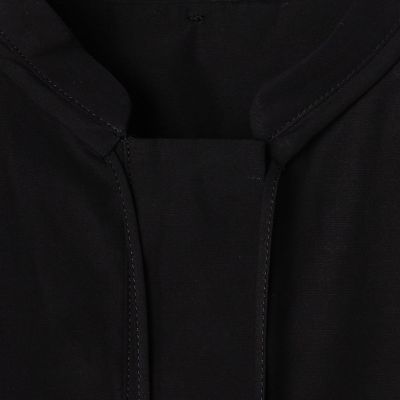 コットンタイプライター　バックタックブラウス