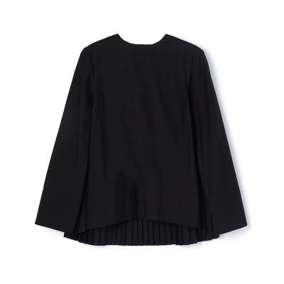 ＜maison TOMORROWLAND＞コットンナイロンシアータフタ　バックプリーツブラウス