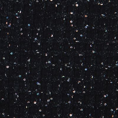 スパンコールツイード　Ｖネックベスト