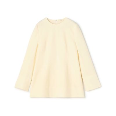 ＜maison TOMORROWLAND＞ウールジョーゼット　プルオーバーブラウス