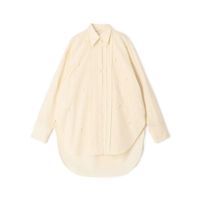 maison TOMORROWLAND/メゾン トゥモローランド スビンコットンツイル チュニックシャツ