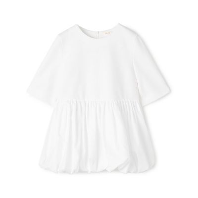 ＜maison TOMORROWLAND＞コットンタイプライター　コンビバルーンプルオーバー