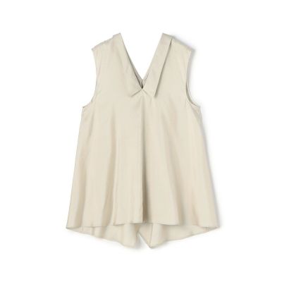 ＜maison TOMORROWLAND＞【予約商品９月中旬以降順次お届け】シルクストライプ　スカーフラインブラウス