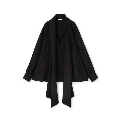 ＜maison TOMORROWLAND＞シルクハブタエ　ボリュームタイブラウス