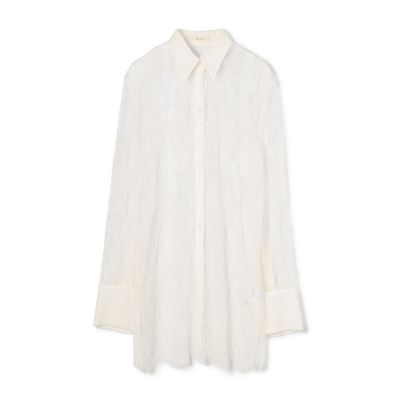 ＜maison TOMORROWLAND＞フレンチレース　チュニックブラウス