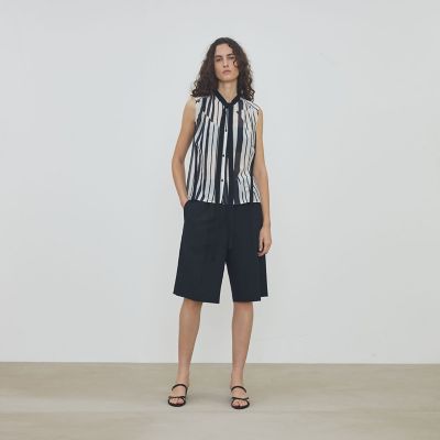 予約商品6月下旬以降順次お届け】カッティングストライププリント