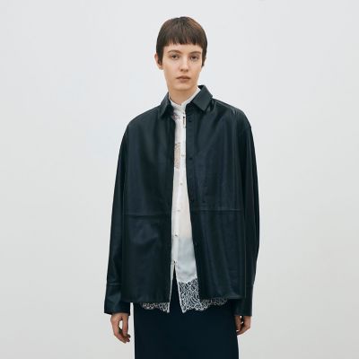 TURKEY LIGHT LEATHER ベーシックシャツ | maison