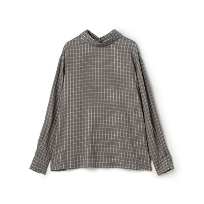 コットンクロシェツイード ポロトップ | TOMORROWLAND .B (Women
