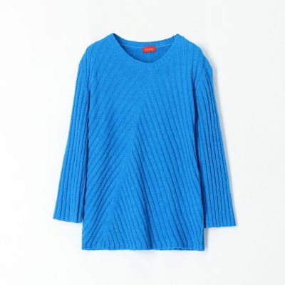 ブークレーリブ　クルーネックプルオーバー