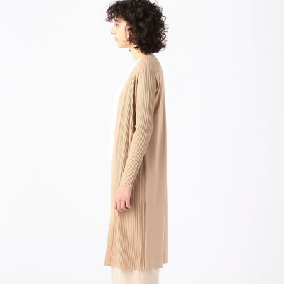 ハイツイストレーヨンナイロン　ロングカーディガン