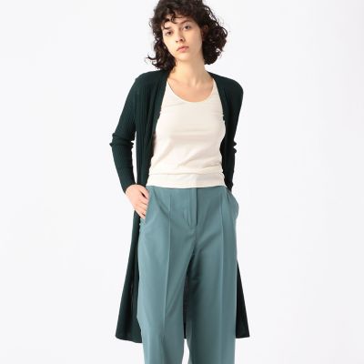 ハイツイストレーヨンナイロン　ロングカーディガン