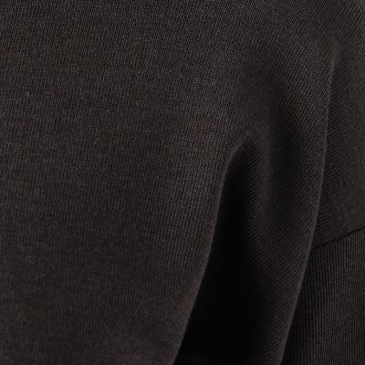 ベーシックウールシルク　ボートネックプルオーバー