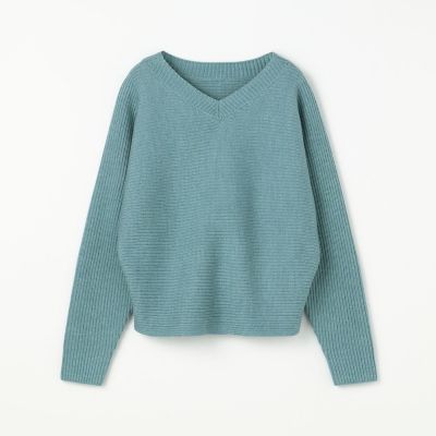 ウール　Ｖネックプルオーバー
