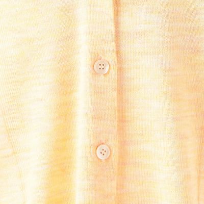 ドライリネン　Ｖネックロングカーディガン
