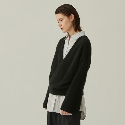 ブルーフォックス　バックカシュクールプルオーバー